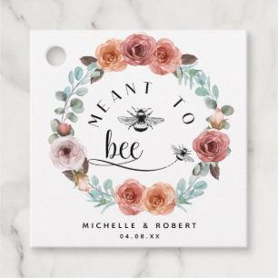Étiquettes Cadeau Ethérée, signifie pour abeille, briller la florale