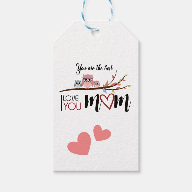 Étiquettes-cadeau Etiqueta para regalo celebración "Mother's Day" (Devant)