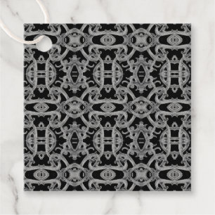 Étiquettes Cadeau Étiquettes-cadeaux GOTHIC Square