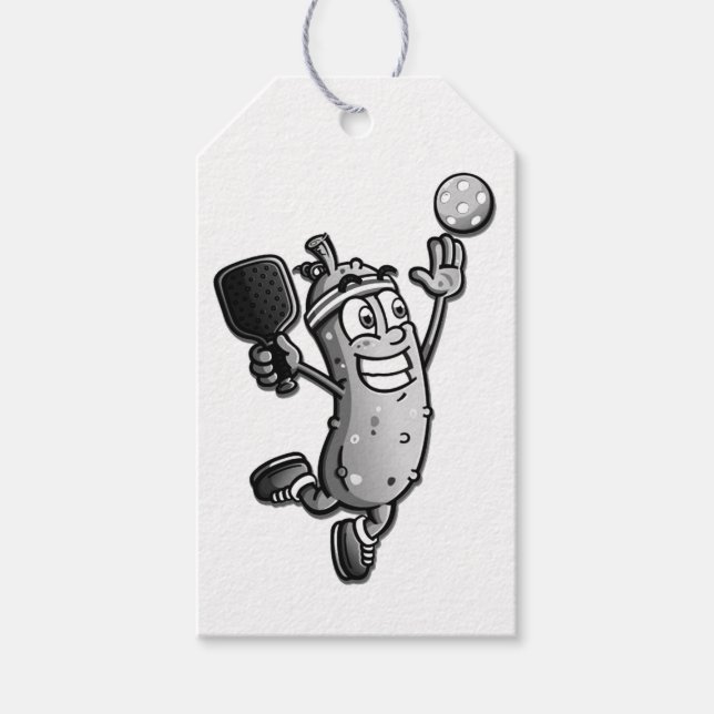 Étiquettes-cadeau Étoile de Pickleball (Devant)