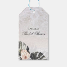 Étiquettes-cadeau Étoiles de mer et Coquillages Réception de mariage