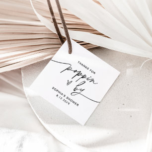 Étiquettes Cadeau EVERLEIGH Popcorn Favor Merci d'être passé