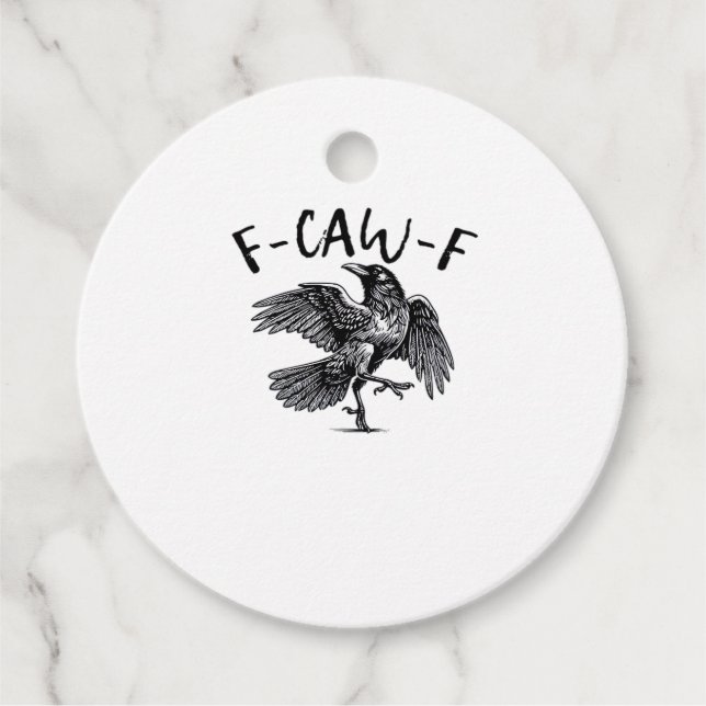 Étiquettes Cadeau F Caw F Essential Classic Aesthetic (Devant)