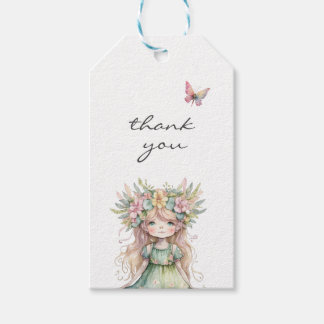 Étiquettes-cadeau Fairy Forest Anniversaire Faveurs Balises cadeaux