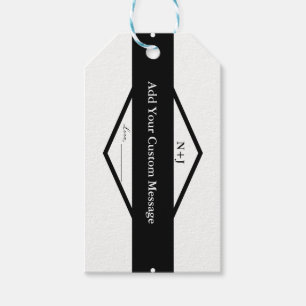 Étiquettes-cadeau Faveur de mariage personnalisée rustique moderne n