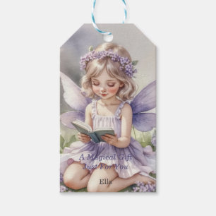 Étiquettes-cadeau Fée Violette Un Cadeau Magique Juste Pour Toi