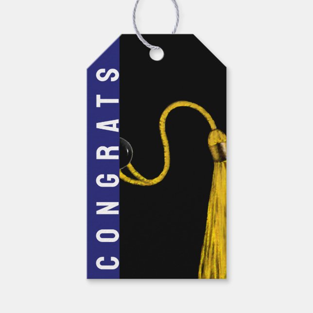 Étiquettes-cadeau Félicitations pour la remise des diplômes (Devant)