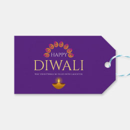 Étiquettes-cadeau Festival des lumières Diwali Hindu