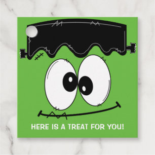 Étiquettes Cadeau Fête d'anniversaire Frankenstein Halloween