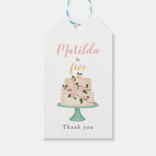 Étiquettes-cadeau fête d'anniversaire modifiable