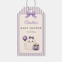 Fête de bébé Halloween fantôme mignon violet