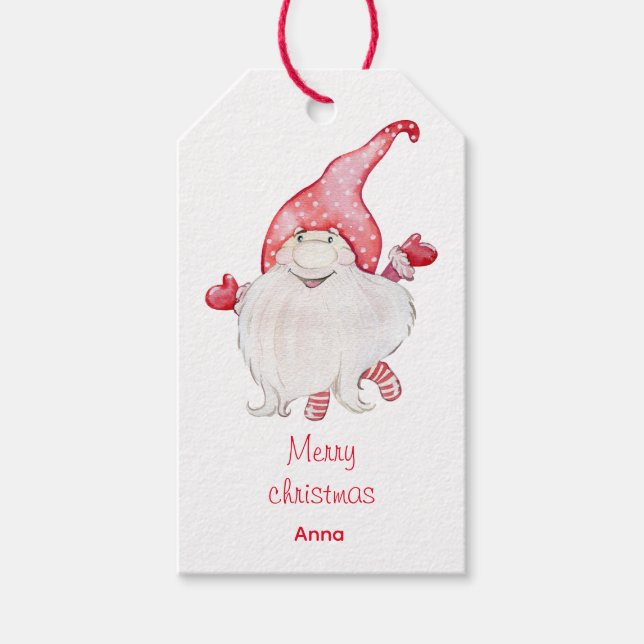 Étiquettes-cadeau Fête de l'aquarelle (Devant)