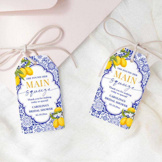 Étiquettes-cadeau Fête de mariage de l'Italien préféré (Créateur téléchargé)