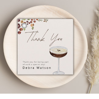 Étiquettes Cadeau Fête de mariage moderne Love Is Brewing