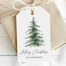 Fête de Noël arbre de Noël bleu aquarelle