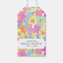 Fête des mariées couleur rose florale néon rétro