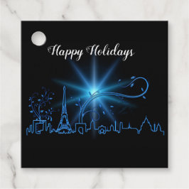 Étiquettes Cadeau Fête du Nouvel An à Paris