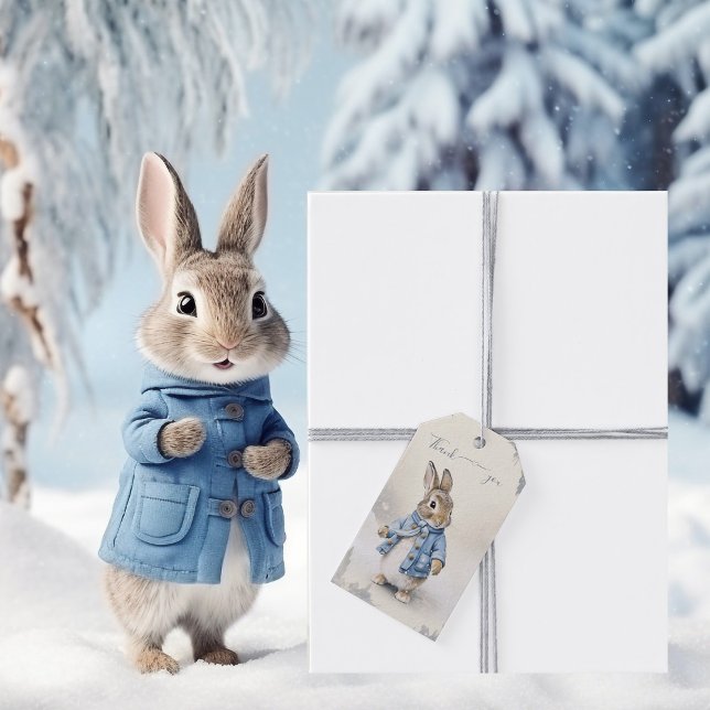 Étiquettes-cadeau Fêtes d'hiver de Peter Rabbit (Créateur téléchargé)