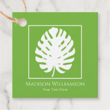 Feuille de Monstera Tropical Moderne Côtière