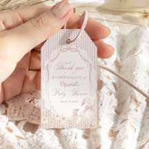 Fille Fleur de Silly Goose Baby Shower Merci