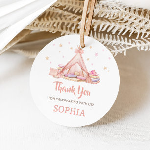 Étiquettes Cadeau Filles Sleepover Party Anniversaire