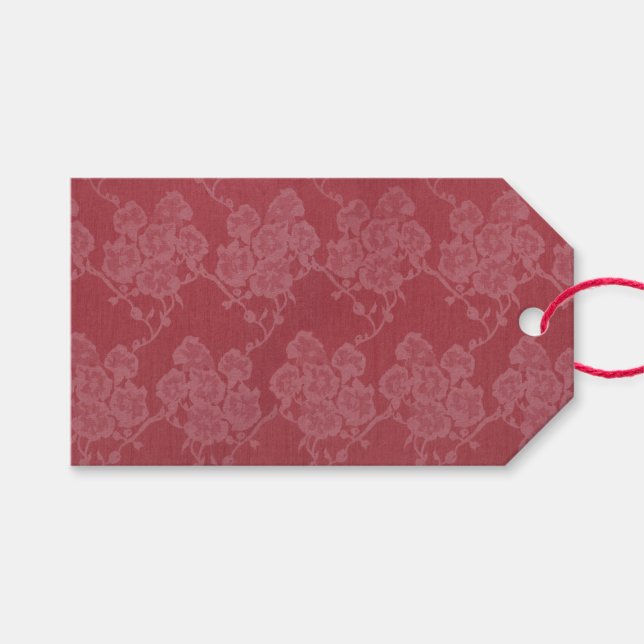 Étiquettes-cadeau Fleur de bois sauvage (Devant (Horizontal))