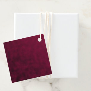 Étiquettes Cadeau Fleur Écrasée