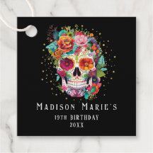 Fleurs de Crâne de Sucre Appelant l'Anniversaire d