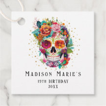 Fleurs de Crâne de Sucre Appelant l'Anniversaire d