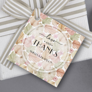 Étiquettes Cadeau Fleurs Feuilles Séchées Enterrement de Vie de Jeun