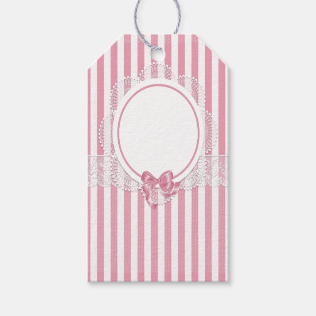 Étiquettes-cadeau Floral (Devant)