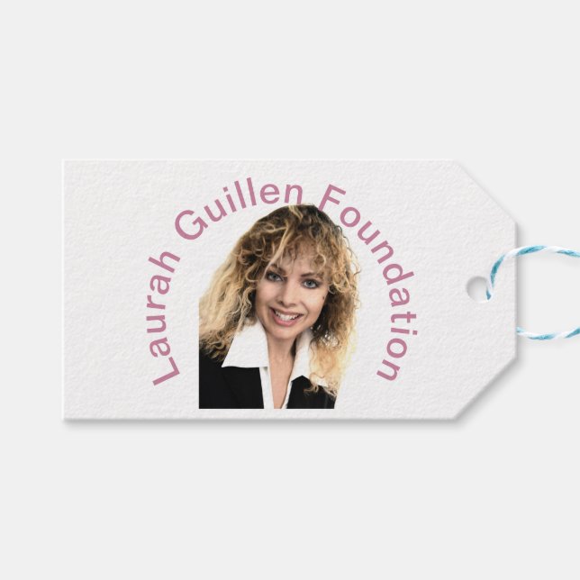 Étiquettes-cadeau Fondation Laurah Guillen (Devant (Horizontal))