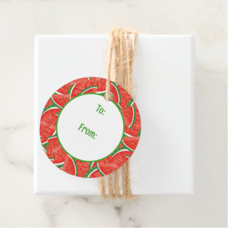 Étiquettes Cadeau Fraîche