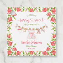 Fraise Berry Sweet Clothesline Baby shower