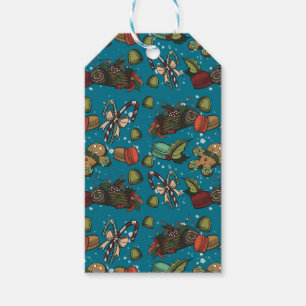 Étiquettes-cadeau Friandises de fêtes - Glace (Couleur)