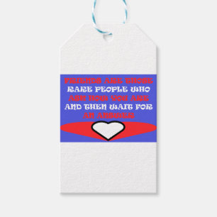 Étiquettes-cadeau Friends themed colors red white design