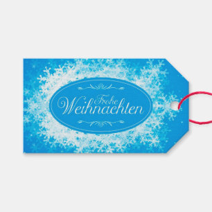 Étiquettes-cadeau Frohe Weihnachten