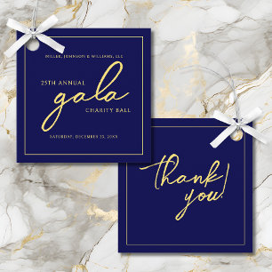 Étiquettes Cadeau Gala événement Charity collecte de fonds Elegant B