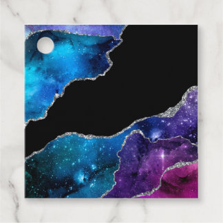 Étiquettes Cadeau Galaxy Agate Series Design 9