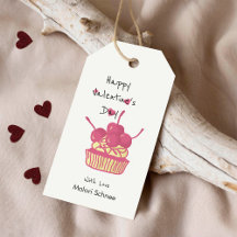 Gâteau Cupcake à la Cerise de la Saint-Valentin –