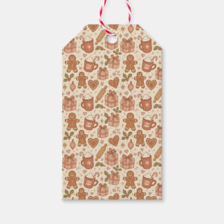 Étiquettes-cadeau Gingerbread Joy