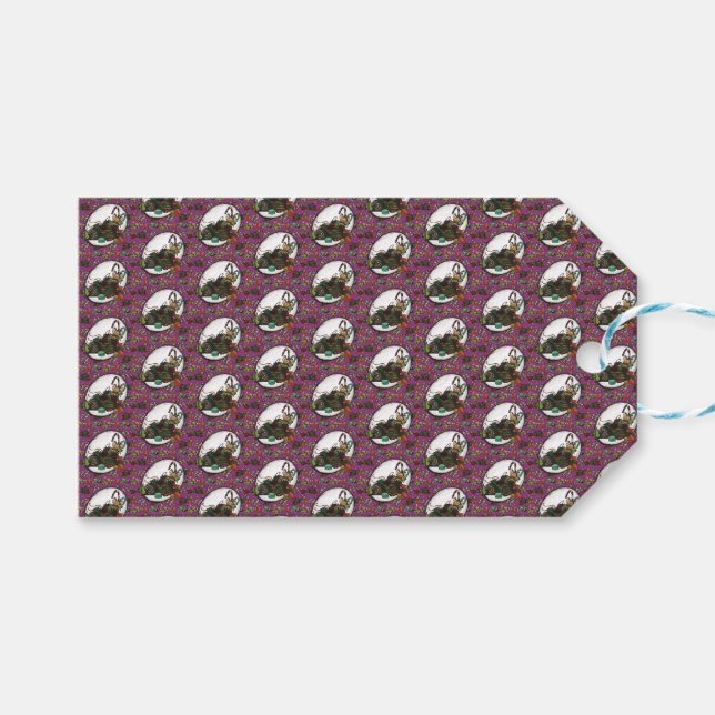 Étiquettes-cadeau Gingerbread Man- Sugar Plum (Devant (Horizontal))