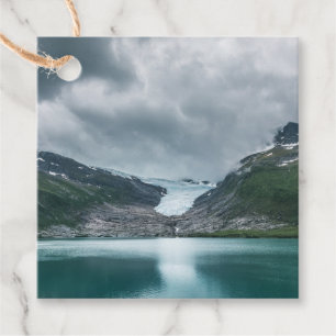 Étiquettes Cadeau Glacier Svartien Norvège