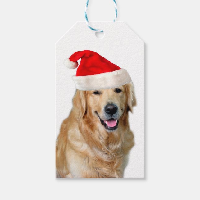 Étiquettes-cadeau Golden Retriever (Devant)