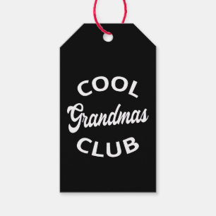 Étiquettes-cadeau Grandmas Club cool I