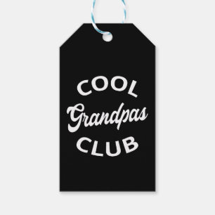 Étiquettes-cadeau Grandpas Club cool I