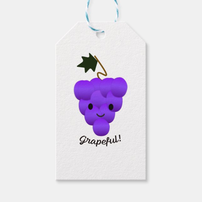 Étiquettes-cadeau Grappes mignonnes (Devant)