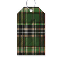 Green Scottish Tartan Wedding Favoriser
