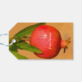 Étiquettes-cadeau Grenade Rosh HaShana