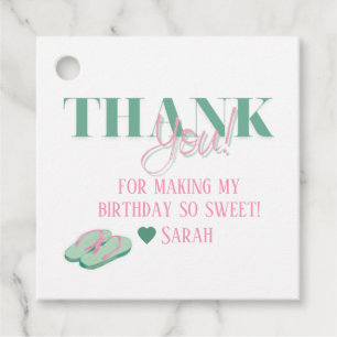 Étiquettes Cadeau groupe de serveurs preppy pour les balises